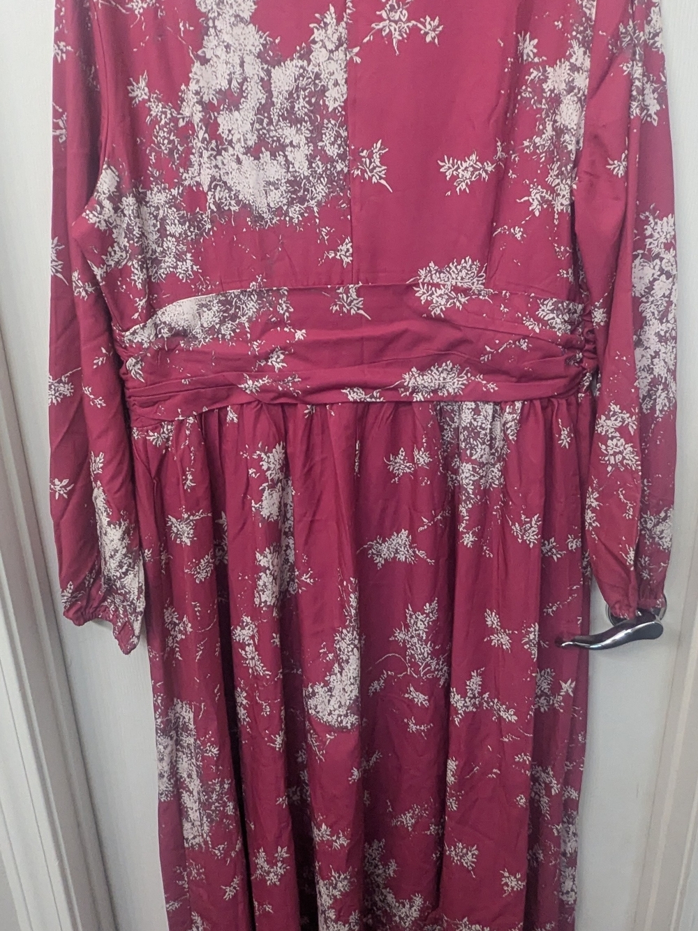 Women's Floral Maxi Dress Rose - Picture 3 of 6